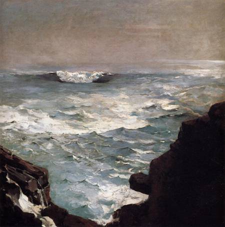 Reproductions of Winslow Homer's paintings Cannon Rock 1895